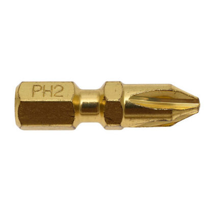 Биты Phillips Impact Gold PH2 Makita B-28503 (25мм)