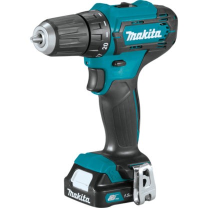 Аккумуляторная 2-х скоростная дрель-шуруповерт Makita DF333DWYE (12V, 2 x 1.5Ah, Li-Ion)