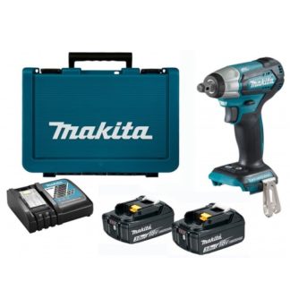 Аккумуляторный ударный гайковерт Makita DTW181RFE (18V, 2*3Аh, Li-Ion)