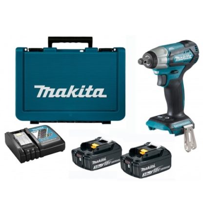 Аккумуляторный ударный гайковерт Makita DTW181RFE (18V, 2*3Аh, Li-Ion)